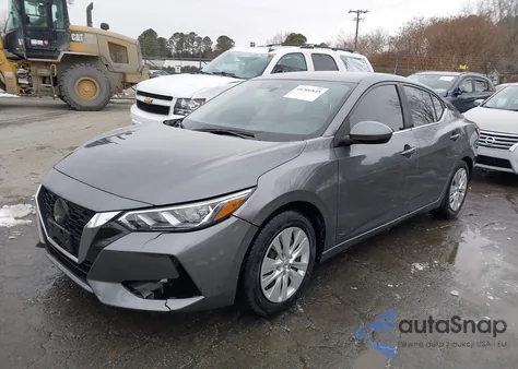 2022 Nissan Sentra S Xtronic Cvt from USA, damaged, VIN 3N1AB8BV6NY278133